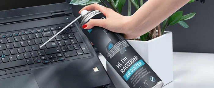 Natec Racoon Air Limpiador Aire Comprimido para PC y Electrónica, Bote de 600 ml