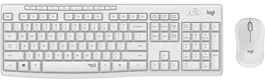 Logitech MK295 Silent Combo de Teclado y Ratón Inalámbrico Blanco QWERTY Español