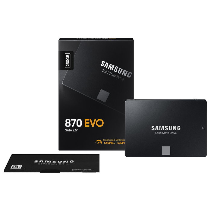 Disco Duro Samsung 870 EVO 250 GB SSD