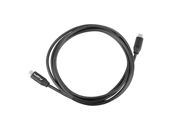 Lanberg Cable USB-C a USB-C CA-CMCM-40CU-0018-BK, 1,8 m, Negro