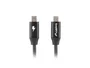 Lanberg Cable USB-C a USB-C CA-CMCM-40CU-0018-BK, 1,8 m, Negro