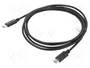 Lanberg Cable USB 2.0 USB tipo C a USB tipo C 1,8m Negro