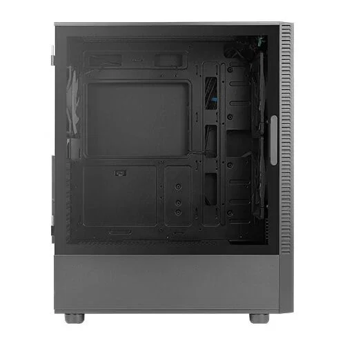 Antec NX 410 Caja PC Gaming Midi Tower Gris ATX, ITX, micro ATX, con Ventana Lateral, 2x USB 2.0, 1x USB 3.0 y sin Fuente de Alimentación