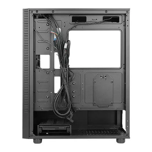 Antec NX 410 Caja PC Gaming Midi Tower Gris ATX, ITX, micro ATX, con Ventana Lateral, 2x USB 2.0, 1x USB 3.0 y sin Fuente de Alimentación