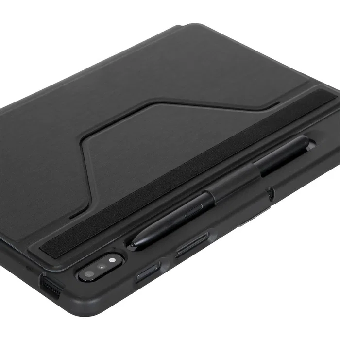 Targus Click-In Folio Negro Funda Tablet 11" (27.9 cm) para Samsung Galaxy Tab S7, Cierre Magnético, Modo Espera, TPU