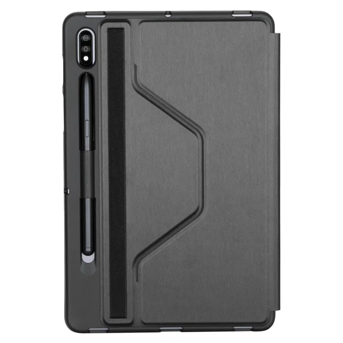 Targus Click-In Folio Negro Funda Tablet 11" (27.9 cm) para Samsung Galaxy Tab S7, Cierre Magnético, Modo Espera, TPU