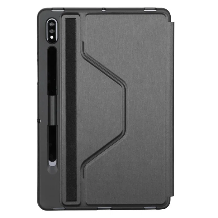 Targus Click-In Folio Negro Funda Tablet 11" (27.9 cm) para Samsung Galaxy Tab S7, Cierre Magnético, Modo Espera, TPU