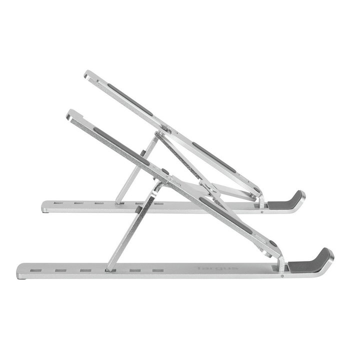Targus AWE810GL Soporte Ergonómico Plegable para Ordenador Portátil 10-15.6" (25.4-39.6 cm), 6 Posiciones, Aluminio