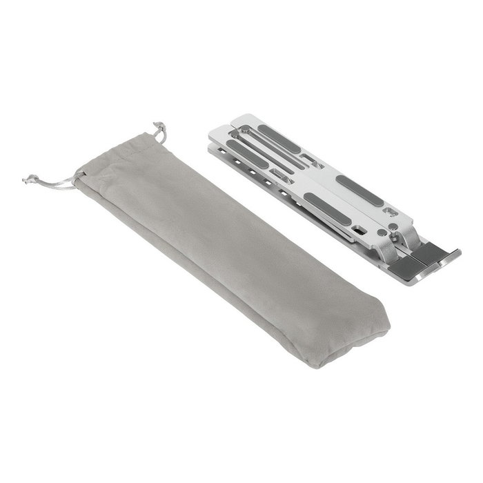 Targus AWE810GL Soporte Ergonómico Plegable para Ordenador Portátil 10-15.6" (25.4-39.6 cm), 6 Posiciones, Aluminio