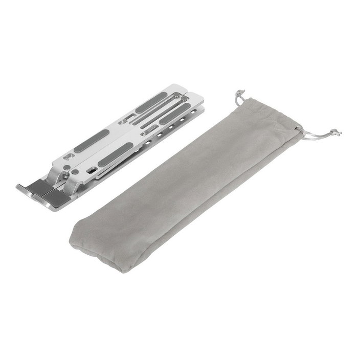 Targus AWE810GL Soporte Ergonómico Plegable para Ordenador Portátil 10-15.6" (25.4-39.6 cm), 6 Posiciones, Aluminio