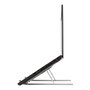 Targus AWE810GL Soporte Ergonómico Plegable para Ordenador Portátil 10-15.6" (25.4-39.6 cm), 6 Posiciones, Aluminio