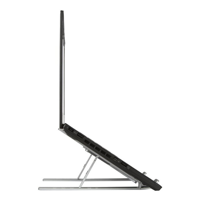 Targus AWE810GL Soporte Ergonómico Plegable para Ordenador Portátil 10-15.6" (25.4-39.6 cm), 6 Posiciones, Aluminio