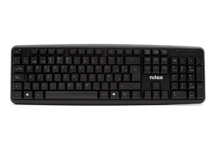 Nilox Teclado USB 105 teclas Negro Español