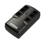 Nilox NXGCLIO8501X5V2 UPS SAI Línea Interactiva 850VA / 595W, 6 Tomas Schuko, Microprocesador, Respuesta <2ms, AVR, 12V 5Ah