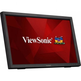 ViewSonic TD2223 Monitor Táctil 21.5" Full HD (1920x1080) - 10 Puntos Táctiles, 75Hz, HDMI, VGA, DVI, USB, Negro