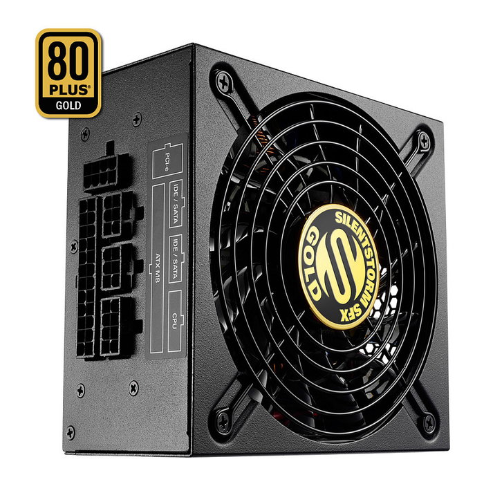 SHARKOON SilentStorm SFX 500W 80+ Gold Fuente de Alimentación para PC
