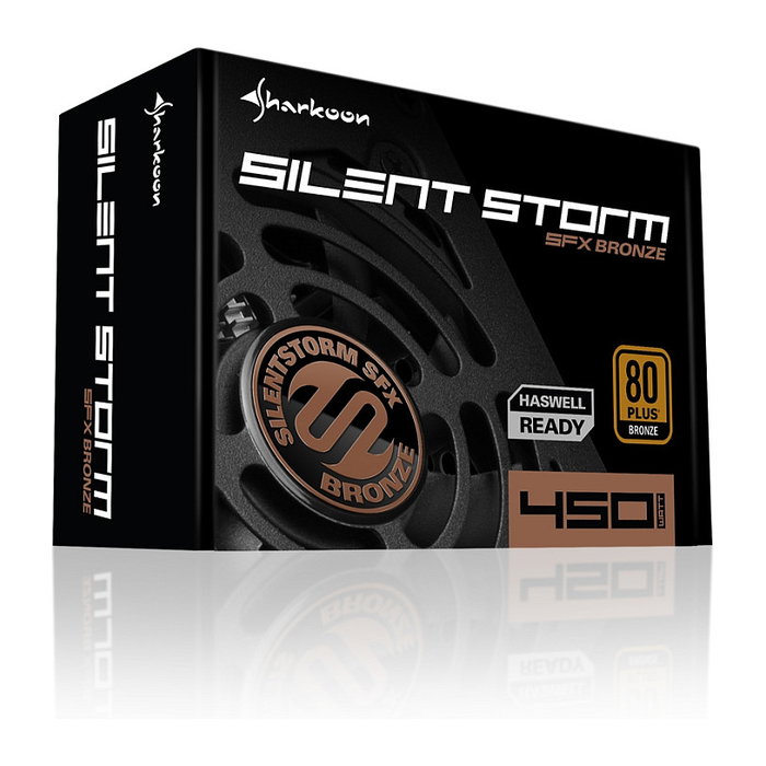 Sharkoon SFX Bronze 450W Fuente de Alimentación PC 450W 80 PLUS Bronze