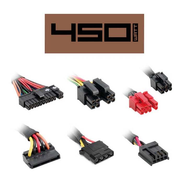 Sharkoon SFX Bronze 450W Fuente de Alimentación PC 450W 80 PLUS Bronze