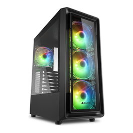 SHARKOON TK4 RGB Midi Tower Negra