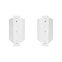 TOOQ Altavoces Autoamplificados TQOWS-01W de Pared, 60W, Blanco