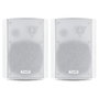 TOOQ Altavoces Autoamplificados TQOWS-01W de Pared, 60W, Blanco