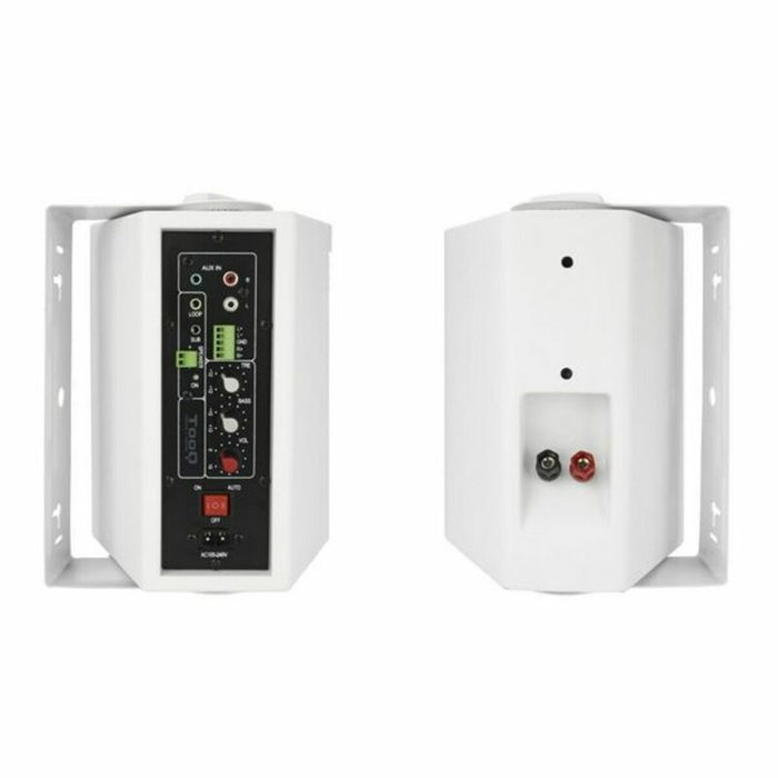 TOOQ Altavoces Autoamplificados TQOWS-01W de Pared, 60W, Blanco TOOQ Altavoces Autoamplificados TQOWS-01W de Pared, 60W, Blanco