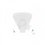 TOOQ Altavoces Autoamplificados TQOWS-01W de Pared, 60W, Blanco