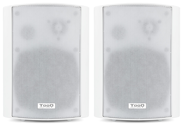 TOOQ Altavoces Autoamplificados TQOWS-01W de Pared, 60W, Blanco TOOQ Altavoces Autoamplificados TQOWS-01W de Pared, 60W, Blanco