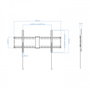 Tooq Soporte de Pared Fijo LP4390F-B para TV de 43-90 pulgadas