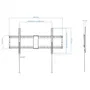 TooQ Soporte de Pared Fijo para TV de 43-90"/ hasta 70kg, Negro, LP4390F-B