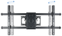 Tooq Soporte de Pared Giratorio e Inclinable LP3790TN-B para TV de 37-90 pulgadas