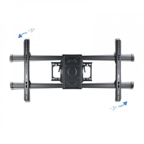 Tooq Soporte de Pared Giratorio e Inclinable LP3790TN-B para TV de 37-90 pulgadas