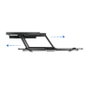 Tooq Soporte de Pared Giratorio e Inclinable LP3790TN-B para TV de 37-90 pulgadas