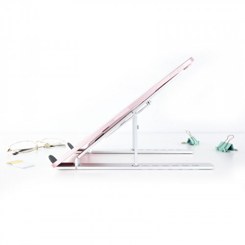 Tooq Soporte Elevador TQLRS0033-AL para Portátiles hasta 15 pulgadas, Plata