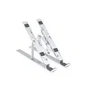 Tooq Soporte Elevador de Aluminio Plegable para Portátiles hasta 15 pulgadas, Plata