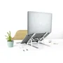 TooQ TQLRS0033-AL Soporte para Portátiles hasta 15" y Tablets Elevador Plegable Plata