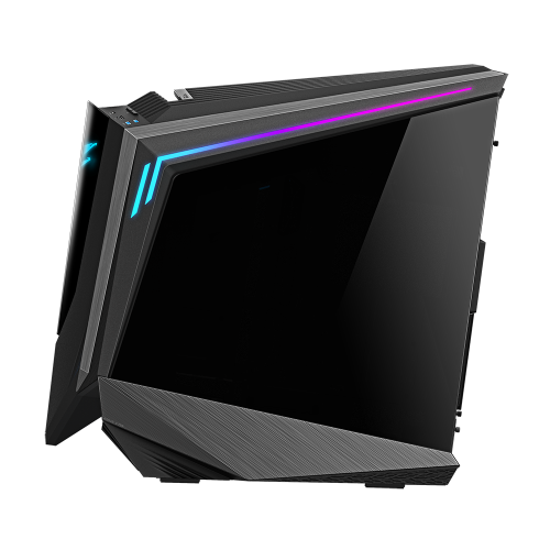 Gigabyte Aorus C700 Glass GB-AC700G Torre Full Tower Negra con Ventana Transparente