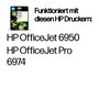 HP Paquete de 4 cartuchos de tinta Original 903 (Negro, Cian, Magenta, Amarillo) 6ZC73AE