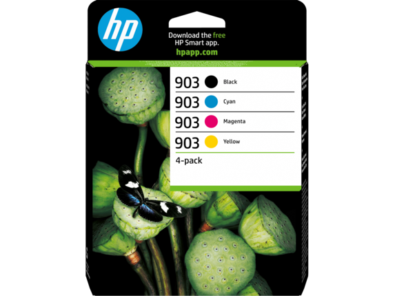 HP Multipack de 4 Cartuchos de Tinta Original 903 (Negro, Cian, Magenta, Amarillo) 6ZC73AE HP Multipack de 4 Cartuchos de Tinta Original 903 (Negro, Cian, Magenta, Amarillo) 6ZC73AE