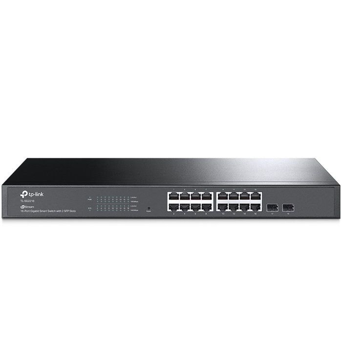 TP-Link TL-SG2218 Switch Omada de 18 puertos (16 RJ45 Gigabit y 2 SFP) TP-Link TL-SG2218 Switch Omada de 18 puertos (16 RJ45 Gigabit y 2 SFP)