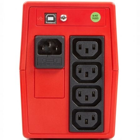 Salicru SAI SPS ONE 500VA/240W Torre, Protección Eléctrica para Oficina, Line-Interactive, 4 Salidas IEC, 662AF000013 Salicru SAI SPS ONE 500VA/240W Torre, Protección Eléctrica para Oficina, Line-Interactive, 4 Salidas IEC, 662AF000013