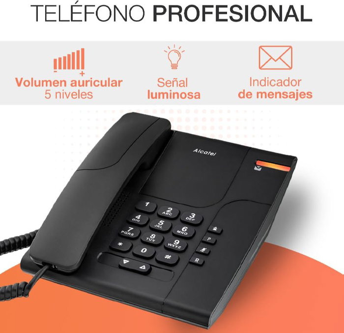 ALCATEL Temporis 180 Negro ALCATEL Temporis 180 Negro