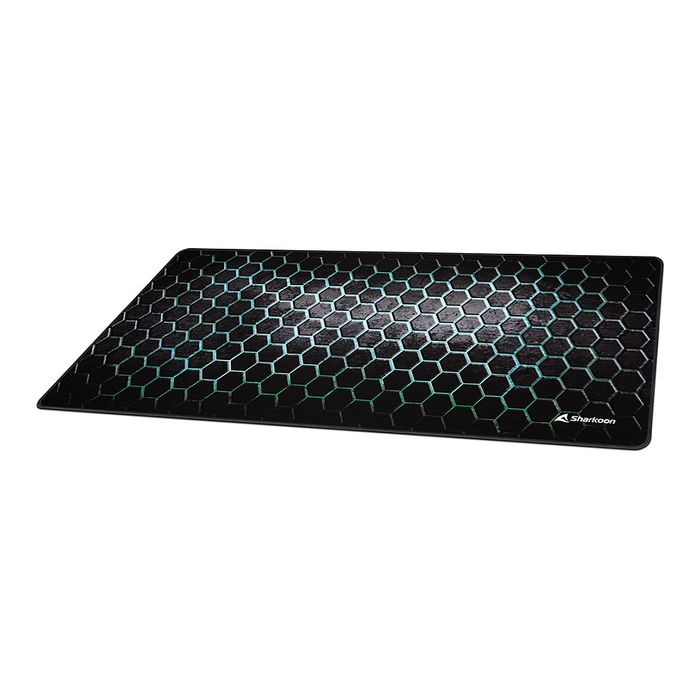 Sharkoon SGP30 Alfombrilla de Ratón para Juegos Skiller XXL 900x400mm Negro Verde
