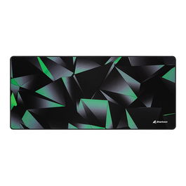 Sharkoon SGP30 Alfombrilla de Ratón XXL para Juegos, Negro, Verde, Gris, 900x400x2.5mm