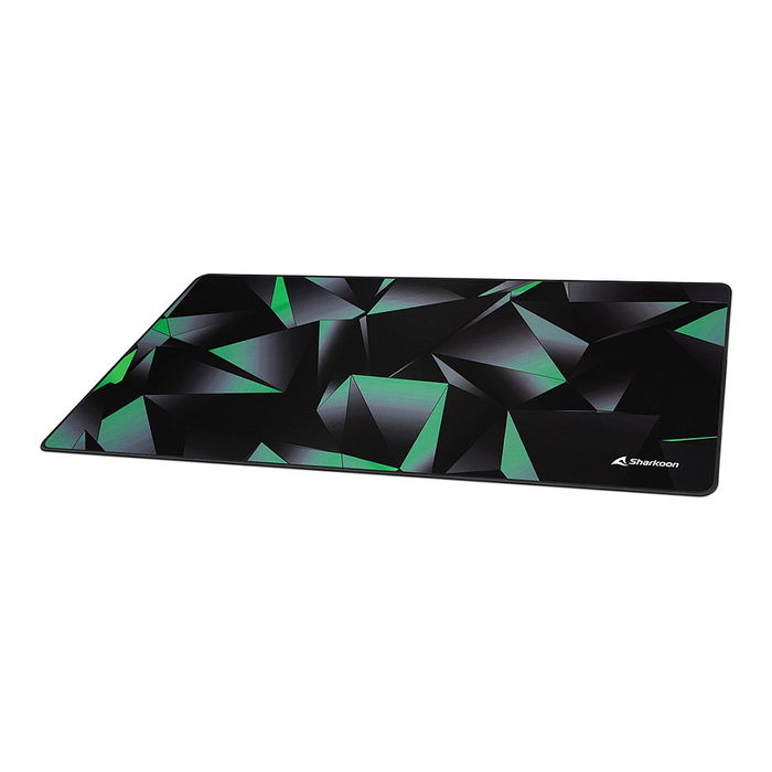 Sharkoon SKILLER SGP30 XXL Stealth Alfombrilla de ratón Negra/Verde Claro