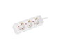 Lanberg Regleta 3 Tomas Schuko Blanca 1,5m
