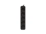 Lanberg Regleta 5 Tomas Schuko Negra 1,5 m