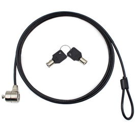 Nilox Cable De Seguridad Para Portátil Con Llave, Negro