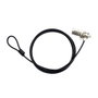 Nilox Cable de seguridad para portátil con combinación de 4 dígitos y 1,8 m