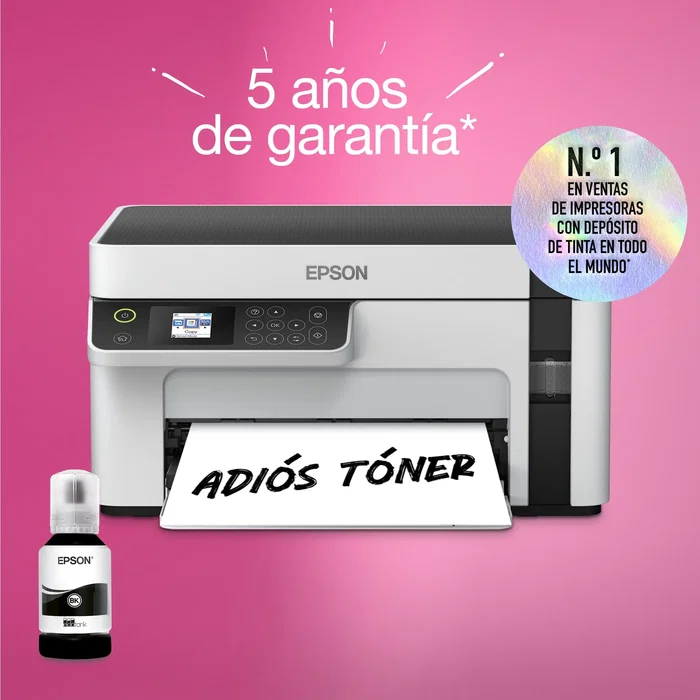 Epson EcoTank ET-M2120 Monocromo Blanca
